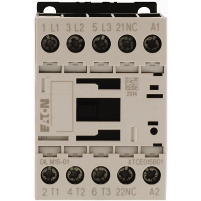 Contactor de potencia, DILM15-01(24V50/60HZ)