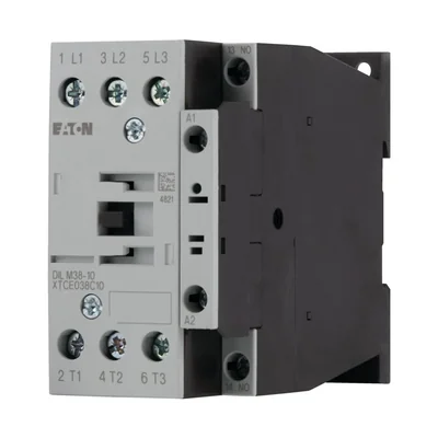 Contactor de potencia DILM38-10 (230V 50HZ, 240V 60HZ), I=38A (AC-3) 1NO 0NC