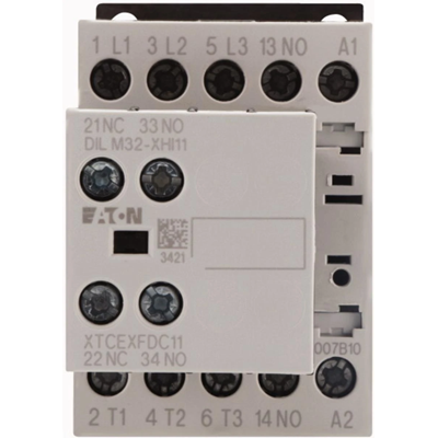 Contactor de potencia, DILM7-21 (24 VCC)