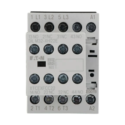 Contactor de potencia, DILM7-22(24 VCC), 7A, 2Z 2R