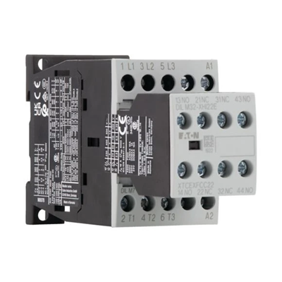 Contactor de potencia, DILM7-22(24 VCC), 7A, 2Z 2R