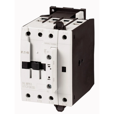 Contactor de potencia, DILMP63(24V50/60HZ), 63A, 4 polos