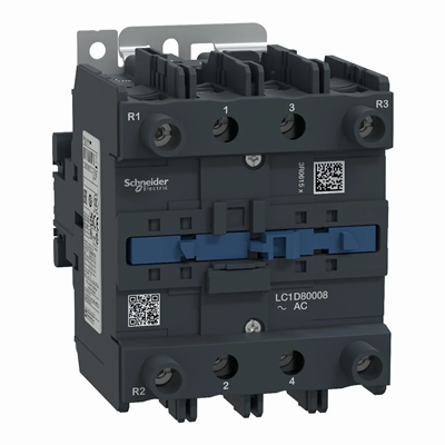 Contactor de potencia TeSys D AC1 125A 4P 2NO 2NC bobina 48VAC