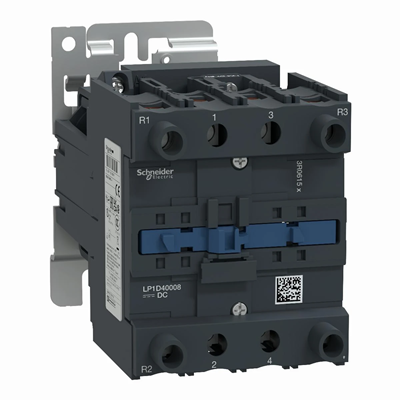 Contactor de potencia TeSys D AC1 60A 4P 2NO 2NC bobina 220VDC