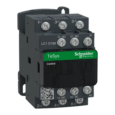 Contactor de potencia TeSys D AC3 18A 3P 1NO 1NC bobina 110VAC