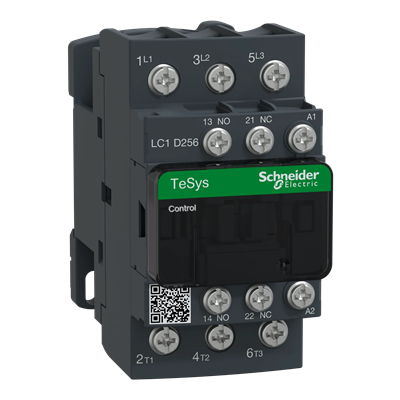 Contactor de potencia TeSys D AC3 25A 3P 1NO 1NC bobina 230VAC terminales de tornillo