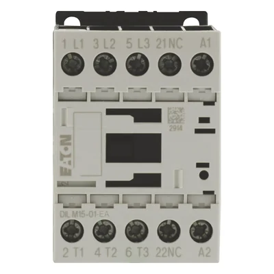Contactor DILM15-01-EA (230V 50HZ, 240V 60HZ), 7,5 kW/400V, control de 230 VCA