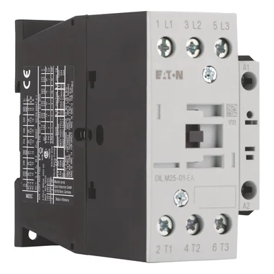 Contactor DILM25-01-EA(RDC24), 11 kW/400 V, control de 24 V CC