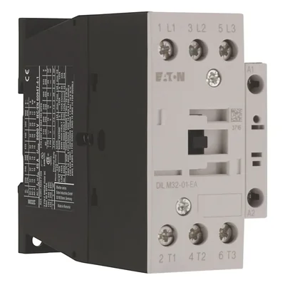Contactor DILM32-01-EA (230V 50HZ, 240V 60HZ), 15kW/400V, control de 230VAC