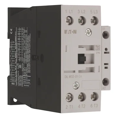 Contactor DILM32-01-EA(RDC24), 15 kW/400 V, control de 24 V CC
