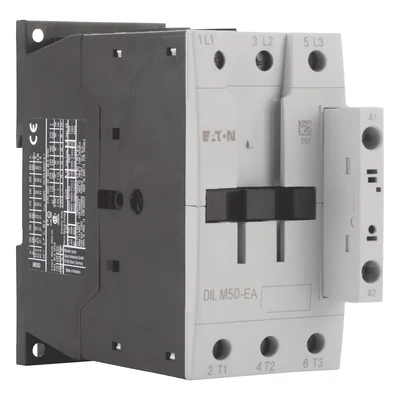 Contactor DILM50-EA(RDC24), 22 kW/400 V, control de 24 V CC