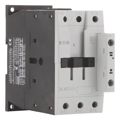 Contactor DILM72-EA (230V 50HZ, 240V 60HZ), 37kW/400V, control de 230VAC