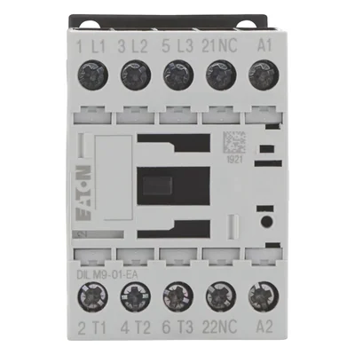 Contactor DILM9-01-EA (24 V CC), 4 kW/400 V, control de 24 V CC