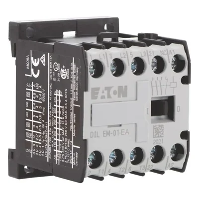 Contactor miniatura 3P 4kW/400V IP00 230VAC DILEM-01-EA(230V50HZ,240V60HZ)