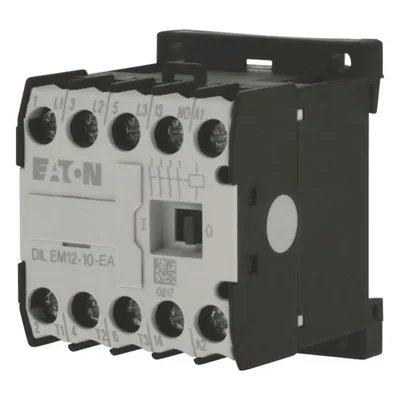 Contactor miniatura DILEM12-10-G-EA (24 V CC), 5,5 kW/400 V, control de 24 V CC