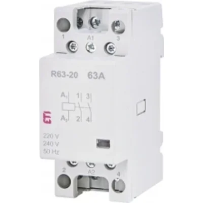 Contactor modular R 40-02 230V 40A 2 contactos de ruptura (2 módulos 2 polos)