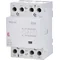 Contactor modular R 63-04 de 24 V, 63 A, 4 contactos de ruptura (3 módulos, 4 polos)