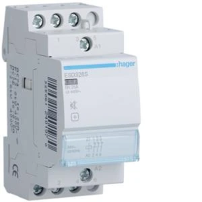 Contactor silencioso 25 A 3NC 24 V CA