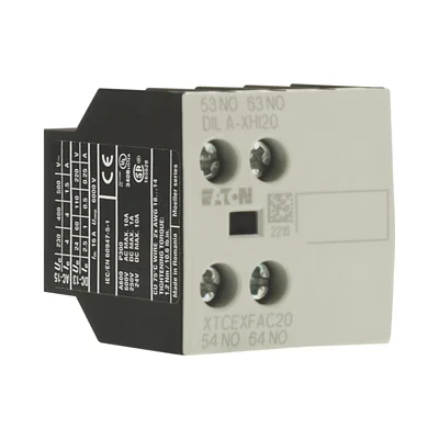 Contacts auxiliaires, DILA-XHI20, 2 NO 0 NF