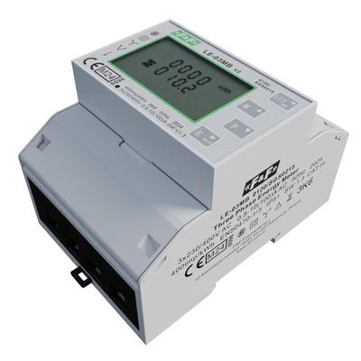 Contatore consumo energia attiva e reattiva trifase, M-BUS, 100(5)A; METÀ