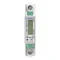 Contatore elettrico monofase, bidirezionale, 100A, MID, 1 modulo, DIN TH-35mm