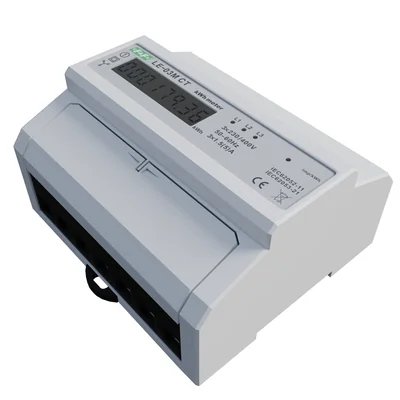 Contatore elettrico - trifase con alimentatore programmabile