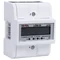 Contatore elettrico trifase da 100 A con display LCD