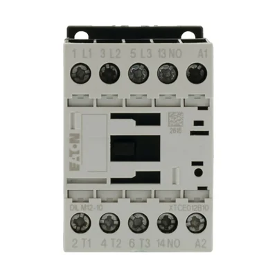 Contattore di potenza, 12A, 1Z 0R DILM12-10(110V50HZ,120V60HZ)