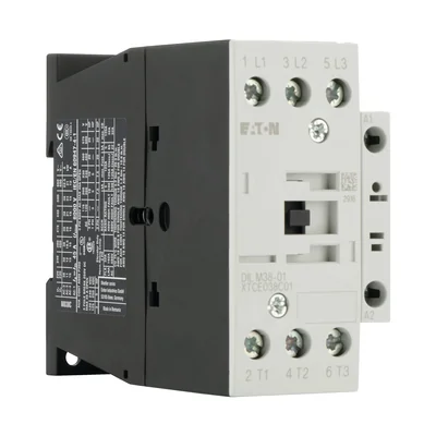 Contattore di potenza, DILM38-01(110V50HZ,120V60HZ), 38A, 3b+1ZR