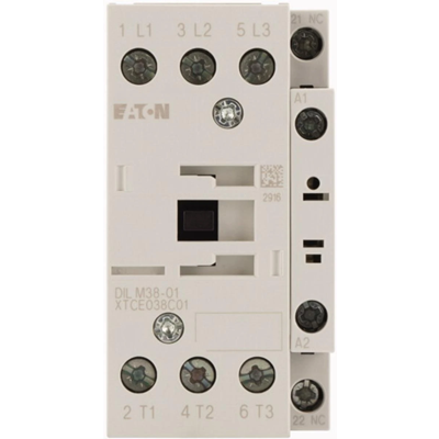 Contattore di potenza, DILM38-01(RDC24), 38A, 3b+1ZR