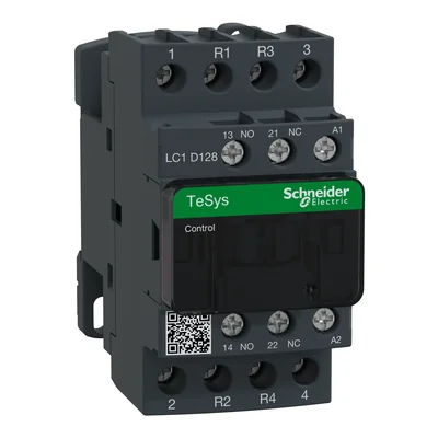 Contattore di potenza TeSys D AC3 25A 4P 2NO 2NC bobina 110VAC
