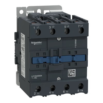 Contattore di potenza TeSys D AC3 40A 4P bobina 48VAC