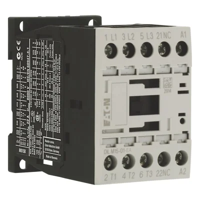 Contattore DILM15-01-EA (230V 50Hz, 240V 60Hz), 7,5kW/400V, controllo 230VAC