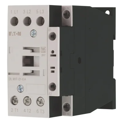 Contattore DILM17-01-EA (RDC24), 7,5 kW/400 V, controllo a 24 V CC.