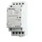 Contattore modulare 4 NO; 25A; 24V AC/DC; ACCENSIONE-SPEGNIMENTO AUTOMATICO + indicatore meccanico + LED, 22.34.0.024.4340