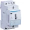 Contattore silenzioso con comando manuale 12V DC 2NO 25A