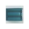 Contenitore grigio 65P18X22A, 36M, IP65, 125A, classe II, 435x430x155mm (AxLxP) | Guide DIN | Sportello trasparente | Vite N+PE