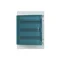 Contenitore grigio 65P18X32A, 54M, IP65, 125A, classe II, 600x430x155mm (AxLxP) | Guide DIN | Sportello trasparente | Vite N+PE