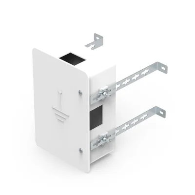 Control box for façade 168x250mm 85-142mm white