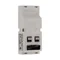 Control cabinet feedthrough, SWD4-SFL8-20, flat and round cable, socket