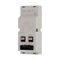 Control cabinet feedthrough, SWD4-SML8-20, flat and round cable, socket