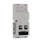 Control cabinet feedthrough, SWD4-SML8-20, flat and round cable, socket