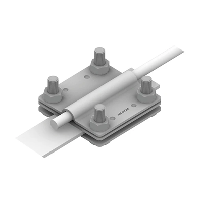 Control joint (4xM8) hot-dip galvanized