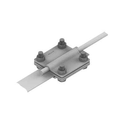 Control joint (4xM8) hot-dip galvanized