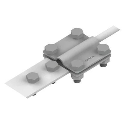 Control joint (6xM8) hot-dip galvanized