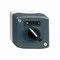 Control station dark gray black switch Ø22 1 NO