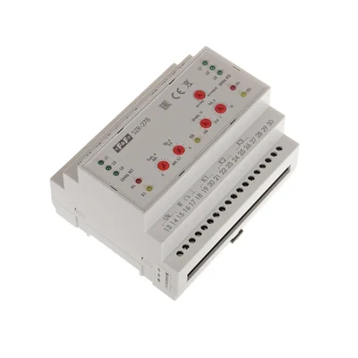 Controlador de conmutación de respaldo, red de 3 y 4 hilos, 24÷230 V CA,