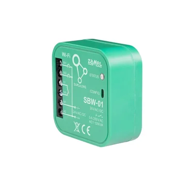 CONTROLADOR DE PORTÓN WI-FI DE 1 CANAL BIDIRECCIONAL: SBW-01