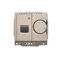 Controlador de temperatura con sensor interno, 16A, 230V satinado (metálico)