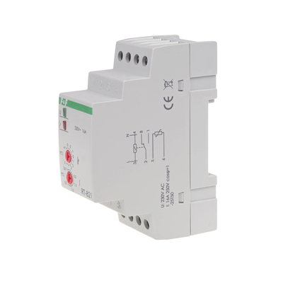 Controlador de temperatura sin sonda, montado en carril DIN, contacto: 1NO/NC 230V AC - rango de temperatura -4÷5°C